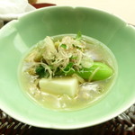 懐石料理 桝田 - 野菜の葛煮