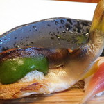 太田なわのれん - 鮎の蓼味噌焼き