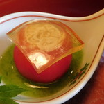 トマトの水母鋳込み