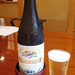 太田なわのれん - キリン一番搾り瓶ビール