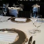 銀座 ハプスブルク・ファイルヒェン - テーブルセッティング。