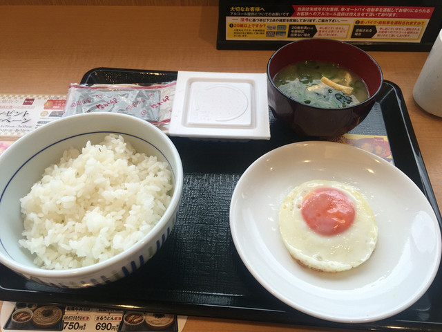 朝食利用ではありますが……(-｡-;』by スーパー蕪 : なか卯 アロー