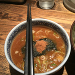 三田製麺所 - つけ麺のタレ