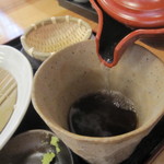 そば処 手打 心芯 - 薄めても旨し！