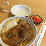 志多美屋 - 玉子かつ丼、並をいただきました。