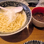 中村屋@ウエストパークカフェ - つけ麺（８５０円）