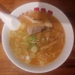 旭川ラーメン番外地 - 味噌ラーメン700円／平成28年7月