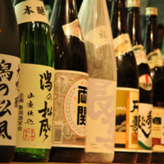 Abundant Akita sake♪