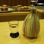 鮨 ほしやま - からはし 純米吟醸 夢の香５０　ほまれ酒造(福島)　