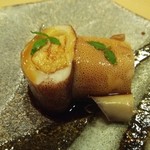 鮨 ほしやま - 煮物　子持ち針烏賊