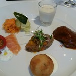 銀座 ハプスブルク・ファイルヒェン - オーストリア伝統の前菜盛り合わせ。