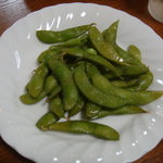 中国料理の鉄人 - 生ビールセットの枝豆