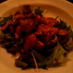 お通しのレバー炒め。お酒と良く合います。