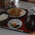 レストラン　フジミヤ - わかさぎ定食