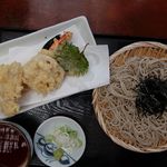 そば・うどん くすのき - 天ざる