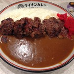 ライオンカレー - H.28.7.1.夕 ハラミステーキカレー 890円税込