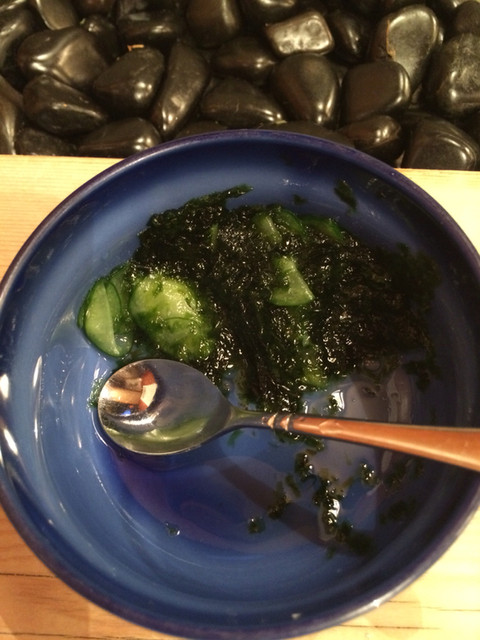 三喜鮨 - 生海苔の酢物