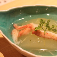 冬瓜カニ餡掛け