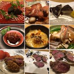 定谷 - 6月のある日のメニュー