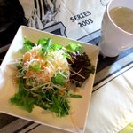 ホンキー トンク - セットのサラダ&スープ！(2016,06/26)