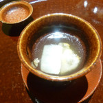 祇園 又吉 - 鯛のスープ