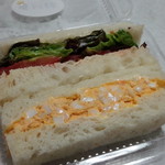 たま木亭 - ミックスサンドたまご