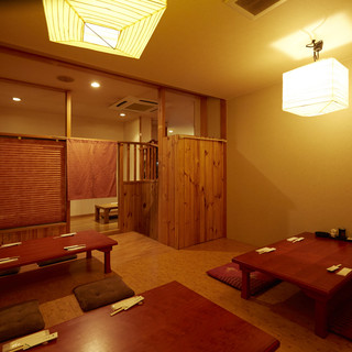 居心地の良い和空間は飲み会などにおすすめ◎貸切宴会もOK