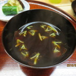 松川 - 広島産じゅんさい赤出汁