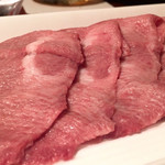 よろにく - 2016/6_タン（薄切り）