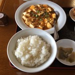 香龍 - 麻婆豆腐&ご飯