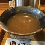 武蔵野うどん 武久 - 割り出汁入れて