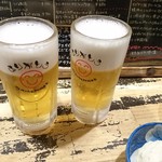 Pompo Ko Tanuki No Kakurega - ビールで乾杯