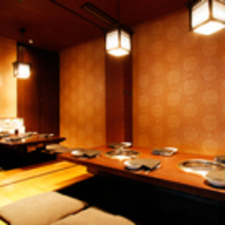 2名～10名様掘りごたつ完全個室を5部屋用意しています