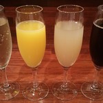 Toron ko - スパークリングワイン<ブリュット・辛口>&スパークリングワインベースのカクテル(ミモザ、ベリーニ、キール・ロワイヤル)