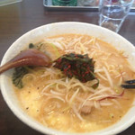 エアーストリーム  - ニューテイストみラーメン
            白髪葱、ニラスパイシートッピング