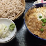 瀧乃家 - たぬき丼ミニもりセット ￥850