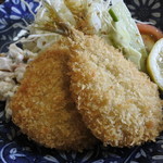 はせ川 - アジフライ2切れ