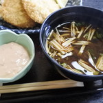 はせ川 - タルタルソースとみそ汁