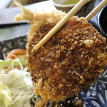 はせ川 - 2枚目はソースで食べた