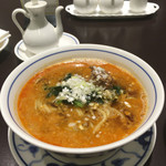 唐菜 - ビールセットのハーフ麺　担々麺セレクト