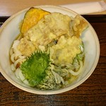 うどん 太三郎 - ぶっかけポーク天