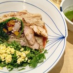 饗 くろ喜 - かがやケールなつけあえそば