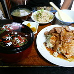 富士菜館 - 焼肉定食