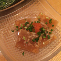 名古屋コーチン 鳥しげ - 鶏皮煮込みの煮凝り