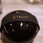 SUGALABO - 羅臼産毛ガニに土佐酢のジュレとキュウリのピューレ