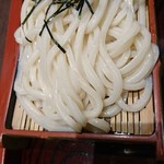 吉田屋 - 冷たいうどん(カツ重セット)