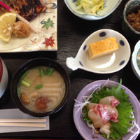 一つ木竹林草 - サバの一夜干しランチ