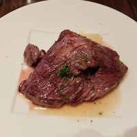 BISTRO DOUBLE - 牛バベットステーキ マスタードソース