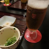 日本橋笈川 - とりあえずビール