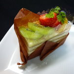 セセシオン - ☆しっとり生地とクレープ生地が面白いですね♪☆